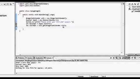 JAVA Programming Tutorial Using Gregorian Calendar Static VS non Static