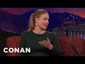 Yvonne Strahovski’s Bear Safety Lesson | CONAN on TBS