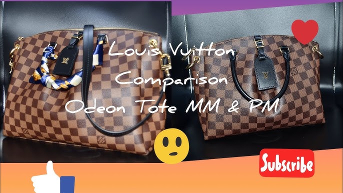 I CHOSE THE LOUIS VUITTON ODEON TOTE PM OVER THE LV NANO NOE?? 