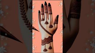 New Jhumka Style Mehndi Design | Mehandi Ka Design #shorts  #ytshorts #trending