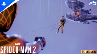 Miles encounters Martin Li |Part 5| Marvel's Spider-Man 2 | Gameplay Walkthrough | PS5 |