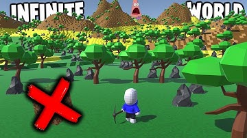 I Made An Infinite World Survival Game Without Blocks In Unity ... But In 30 Days!?