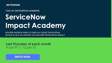ServiceNow Impact Academy: How to Get Started with Value Blueprint