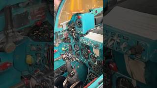 Why is the MiG-23 Cockpit Turquoise? #mig #mig23 #aviation #avgeek #didyouknow @Wings_Museum