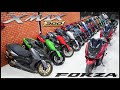 XMAX vs FORZA350 มือสอง รีวิวแบบจัดเต็มเกือบ 20 คัน