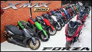XMAX vs FORZA350 มือสอง รีวิวแบบจัดเต็มเกือบ 20 คัน