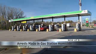 2 suspects arrested in connection to deadly gas station shooting in the Town of Pleasant Springs
