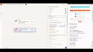 Gravity forms to Copper person integration zap by papercuts.ai