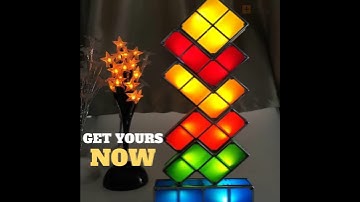 TETRIS PUZZLE LAMP LIGHT