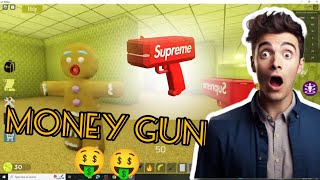 Roblox shrek in the backrooms MOney Gun Showcase 🤑🤑