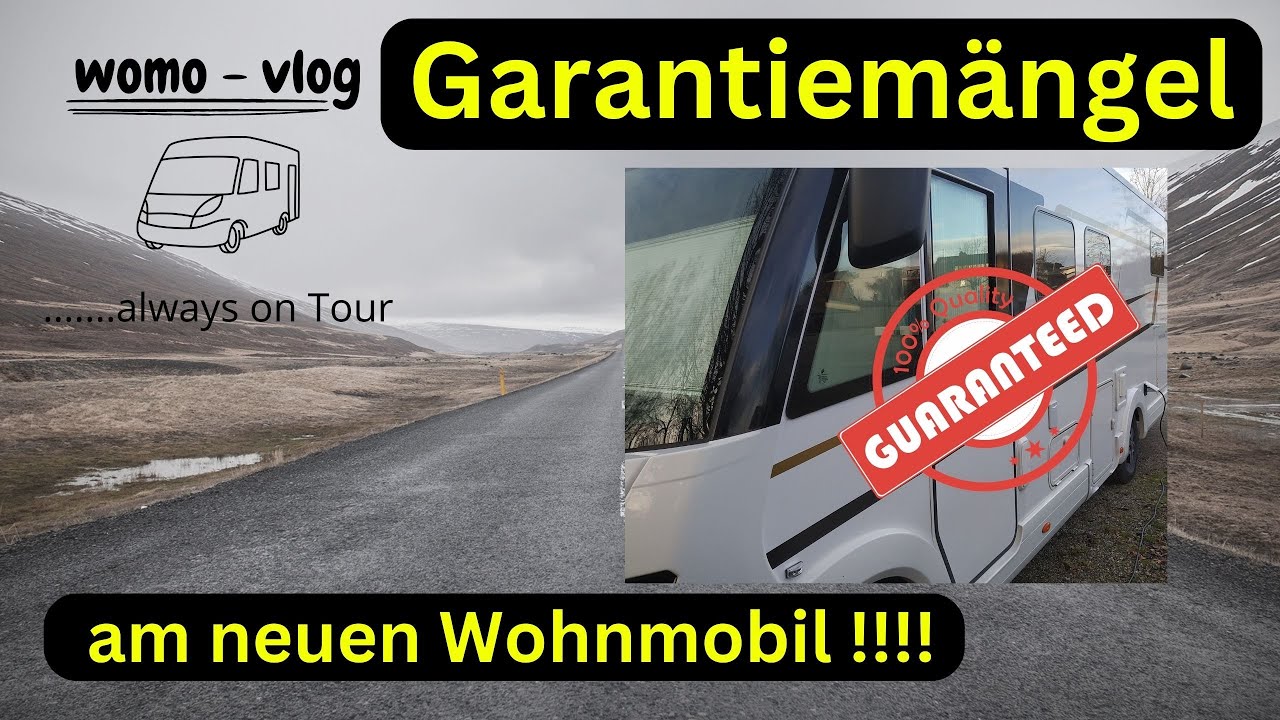 Garantiemängel / Garantiefälle am Wohnmobil EuraMobil Integra Line 720 EF