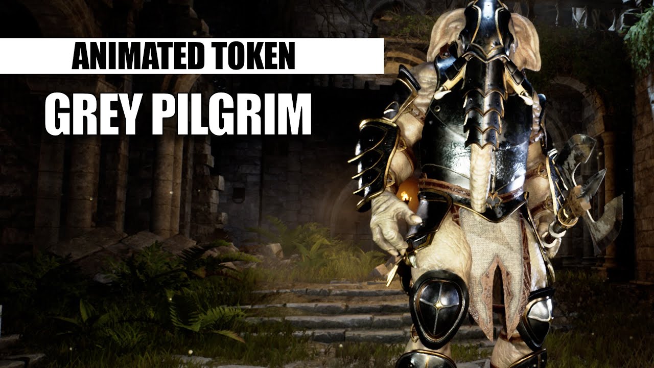 Animated Tokens: Grey Pilgrim