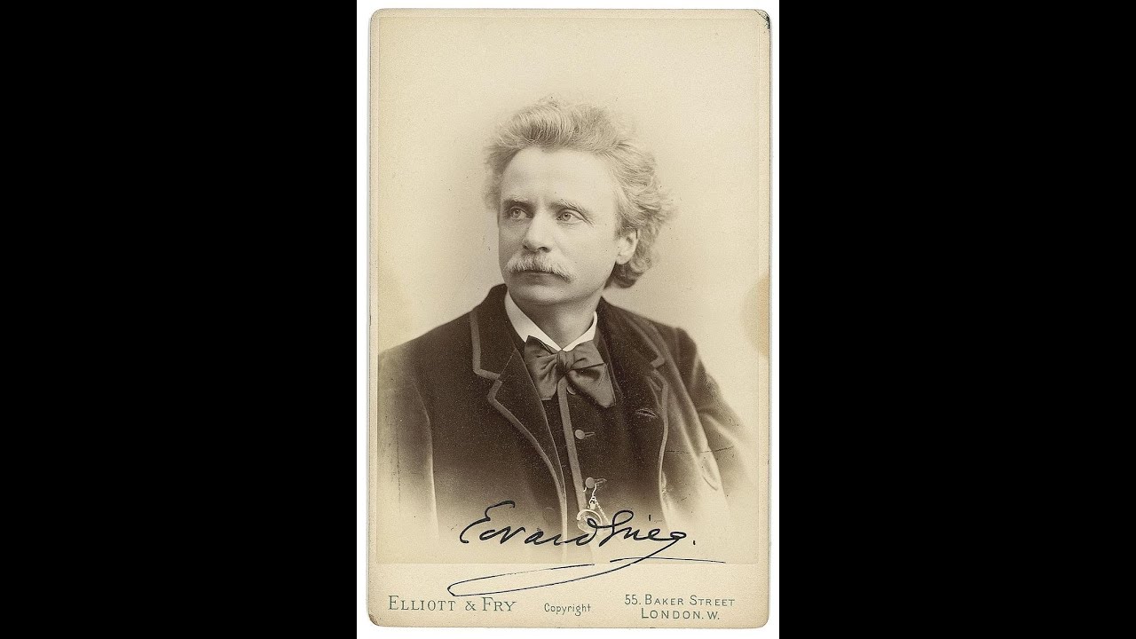 Grieg peer. Григ портрет композитора.