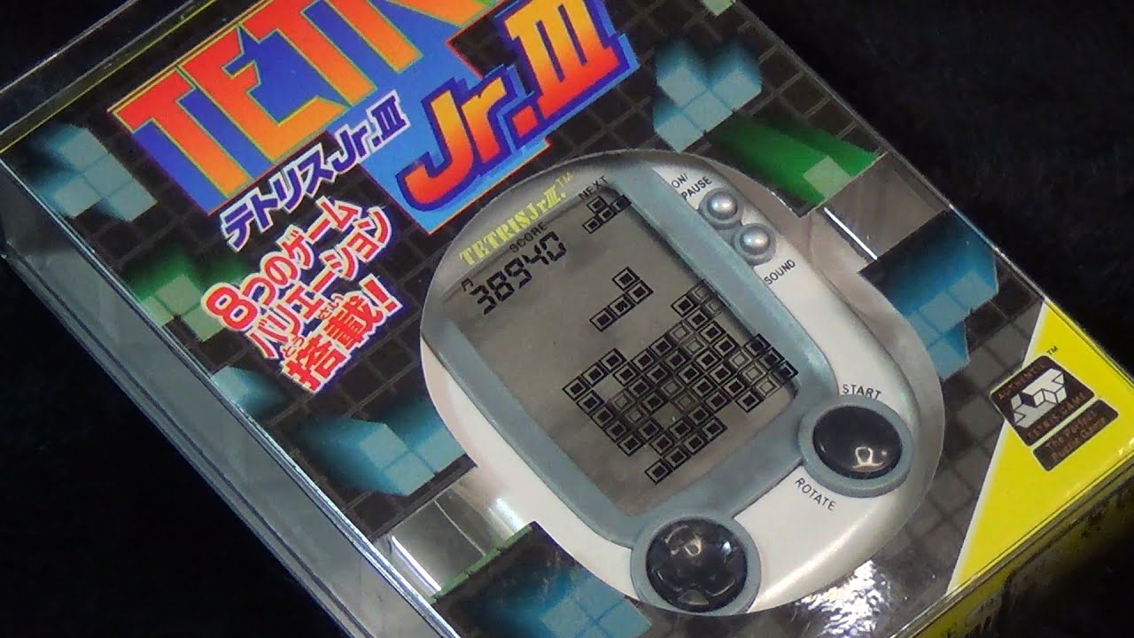 ミニゲーム/TETRIS・jr。1996年製。【作動不確認?豆電池使用】。 hq720.jpg?sqp=-