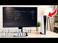 PS5 External Hard Drive Not Recognized Fix - Full Guide