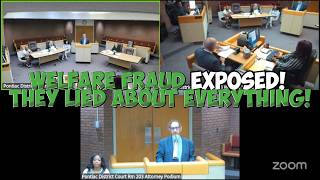 Welfare Fraud EXPOSED! They LIED About EVERYTHING!