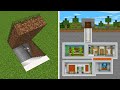 Minecraft Tutorial: How to Build a Secret Underground Base - Easy #6