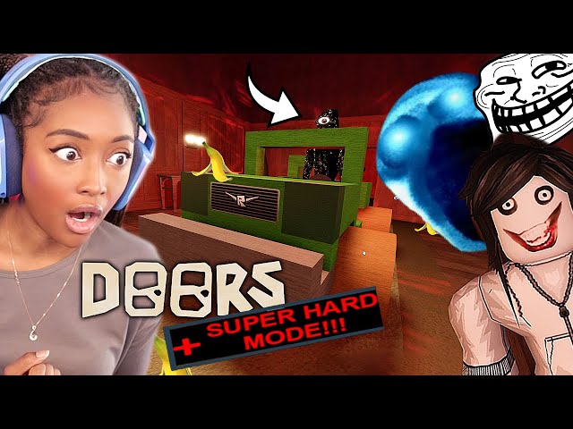 Eyes appeared after I passed Seek - (Roblox Doors) Super Hard Mode 