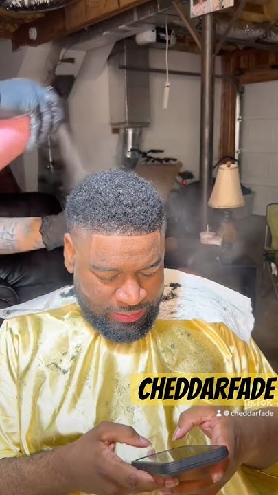  HIGH TEMP FADE WITH CURLS ON TOP! - YouTube