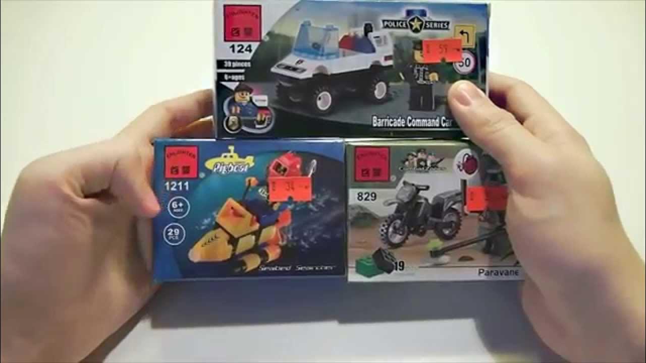 Самые дешевые конструкторы Brick (Enlighten Brick/Дешевые аналоги LEGO ...