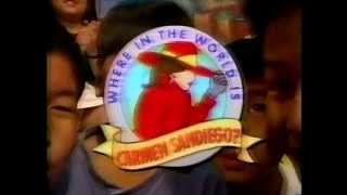 Where In The World Is Carmen Sandiego  October 12 1995 denis Vs Kathleen Vs Andy
