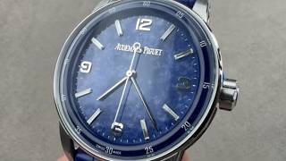 Audemars Piguet Code 11.59 Sodalite Dial Japanese Edition 15210BC.OO.A021CR.01 Watch Review
