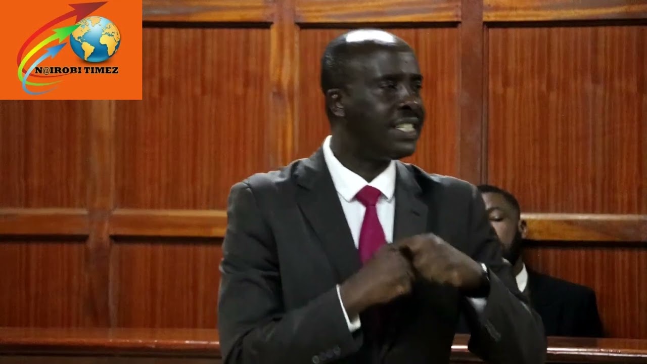 FAKE LAWYER MWENDA WANTS LSK PRESIDENT THEURI OUT OF HIS CASE.