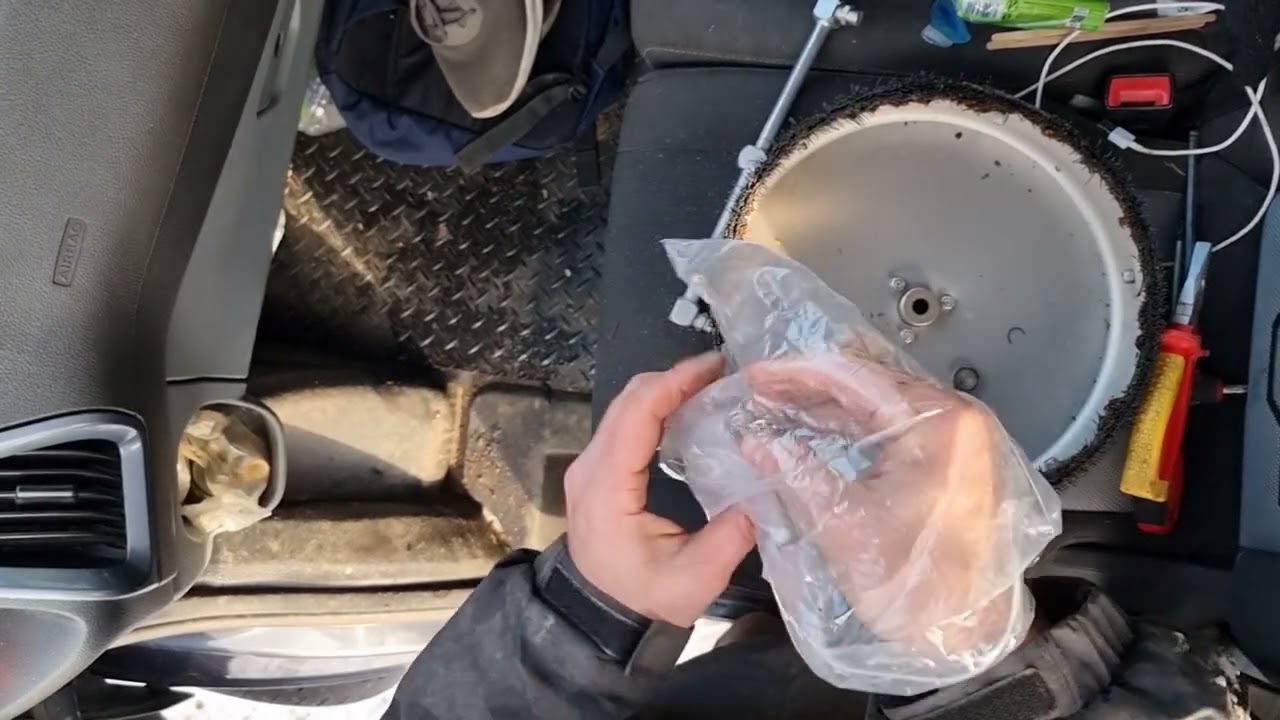 Roof cleaning turbo devil bearing replacement.