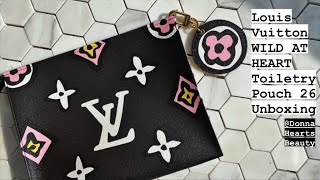 Louis Vuitton Wild At Heart Toiletry 26 Cosmetics Pouch