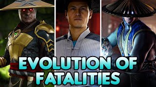 Evolution of Raiden Fatalities | Mortal Kombat (1992-2023) | 4K