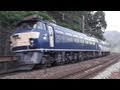 瀬野八を駆け上る貨物列車2074レ EF66 110号機+EF66 36号機+EF67 3号機 瀬野~八本松 2011.7