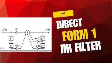 Direct form 1 realization of IIR filter