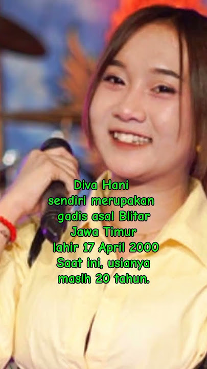 Diva Hani, Pedangdut Blitar yang Lagi Naik Daun Dengan Tembang Lawas