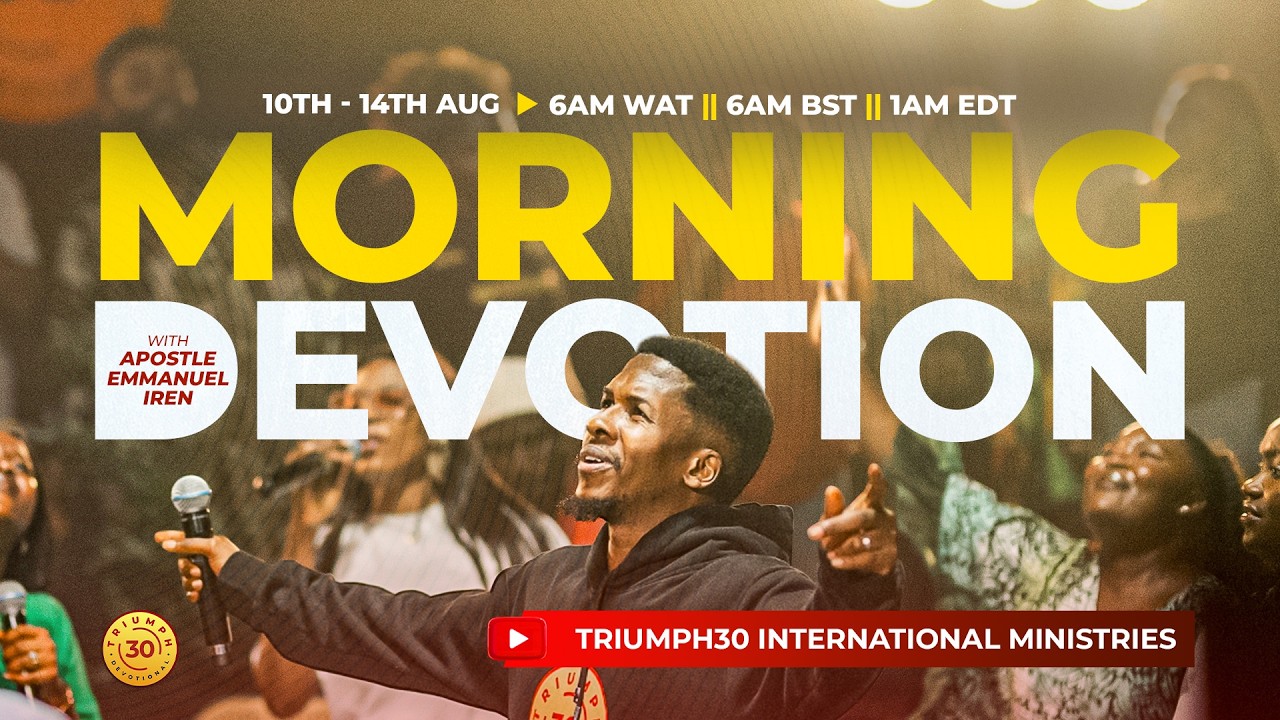 MORNING DEVOTION WITH APOSTLE EMMANUEL IREN | GENESIS 9 COMMENTARY | 13TH AUGUST 2026