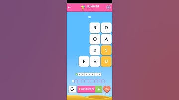 Wordbrain 2 Summer Event Day 15 2022 Answers