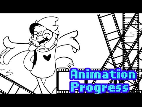 Taking fresh air (DELTARUNE animation progress)