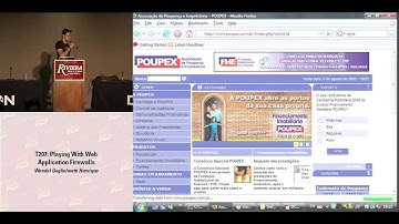 DEF CON 16 Hacking Conference Presentation By Henrique - Playing With Web App Firewalls - Video and Slides