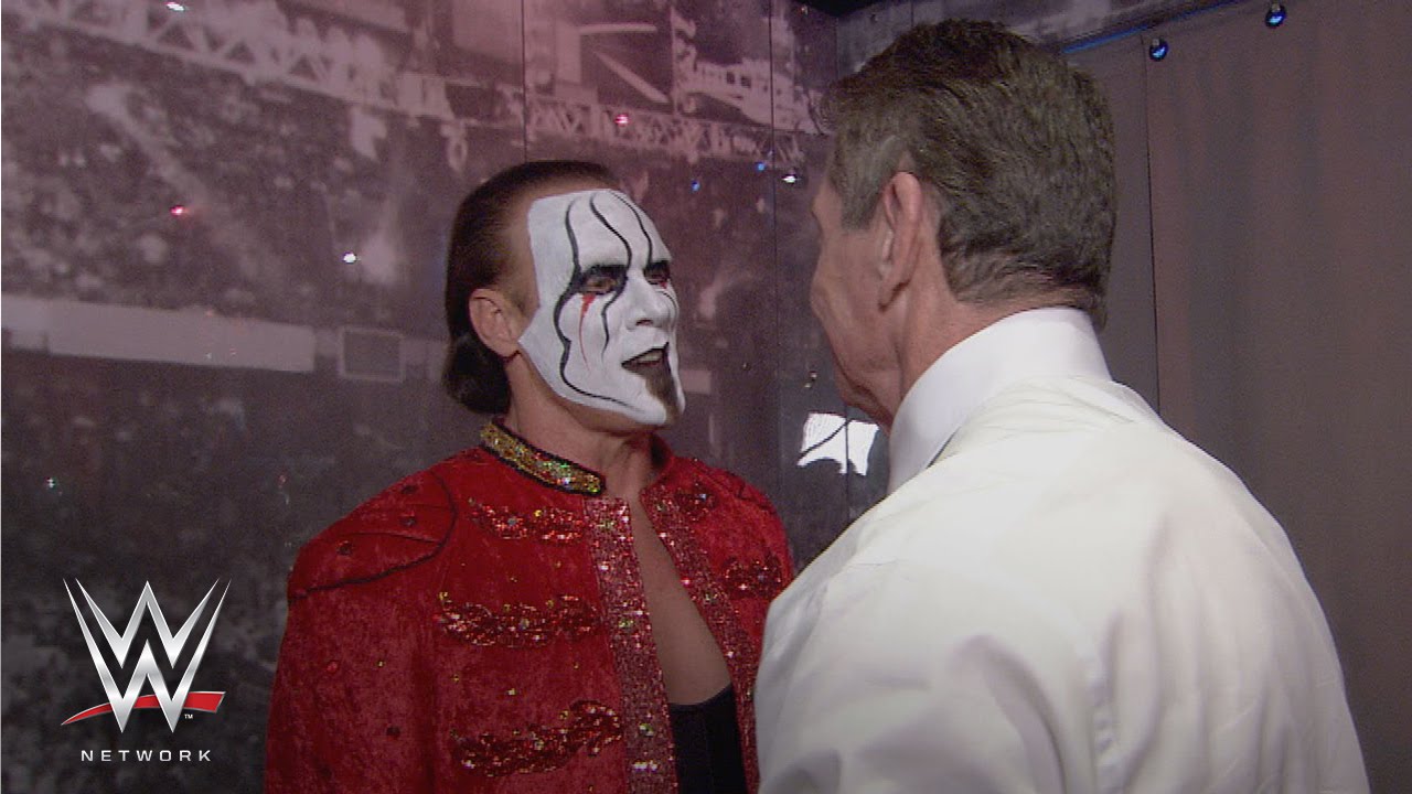 WWE Network See what went on backstage between Triple H, Sting and Mr