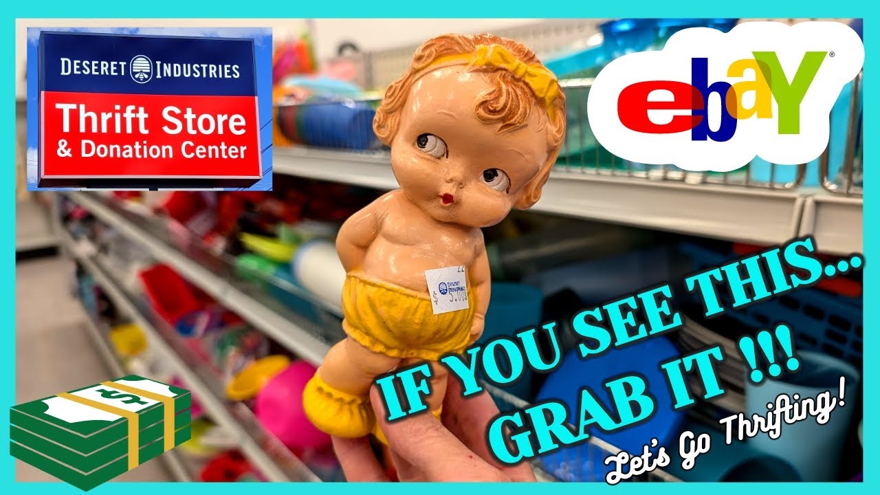 FOUND a HOLY GRAIL ITEM and FILLED the CART / THRIFT WITH ME on a UTAH Vacation / TOP 5 BEST SELLERS