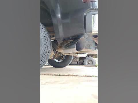 2010 GMC Sierra 1500 5.3l true dual straight pipes - 3rd cat delete