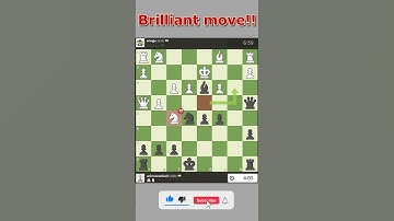 Brilliant move!! chess match highlight// 03 Oct 2023      #short  #chess #chessgame #chesscom