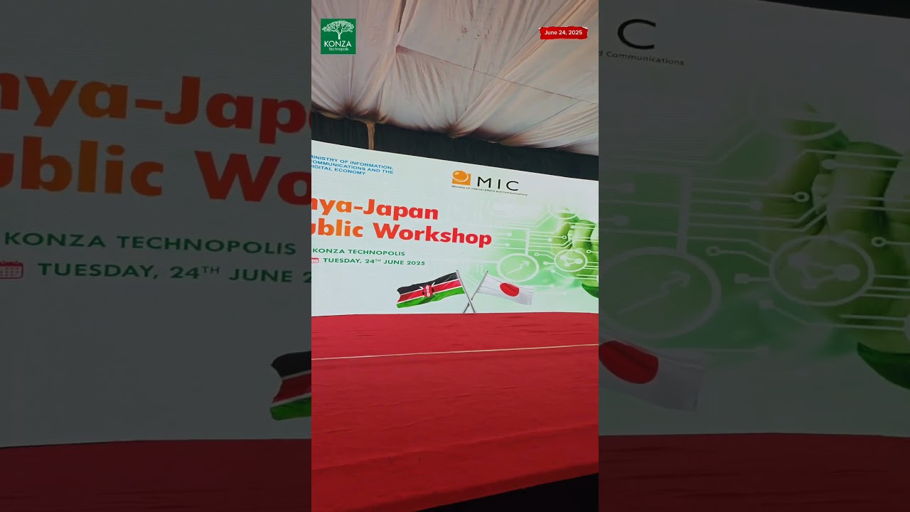 Strengthening Global Bridges!Konza Technopolis is hosting a high-level Kenya-Japan ICT Workshop