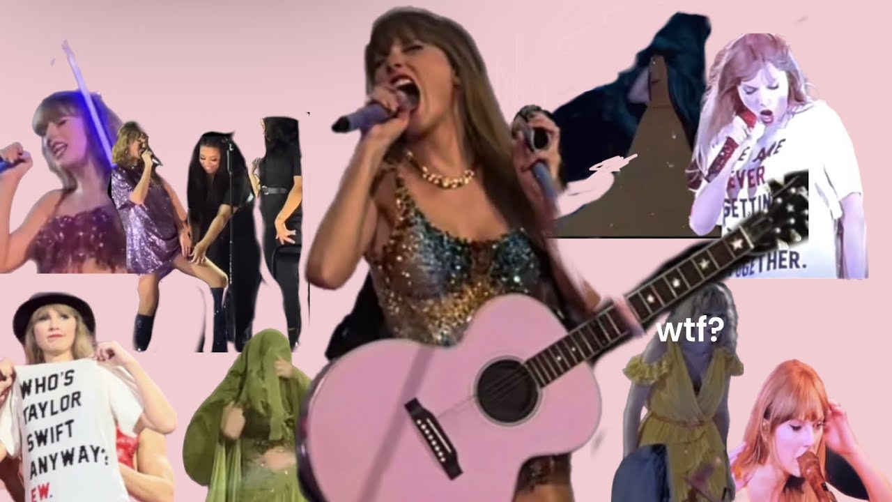 the ERRORS TOUR 🤪 some of taylor’s bloopers on tour - YouTube