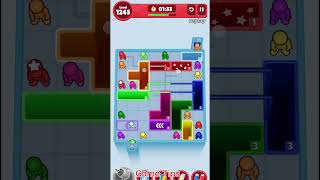 Drop Away level 1245 Solution Walkthrough
