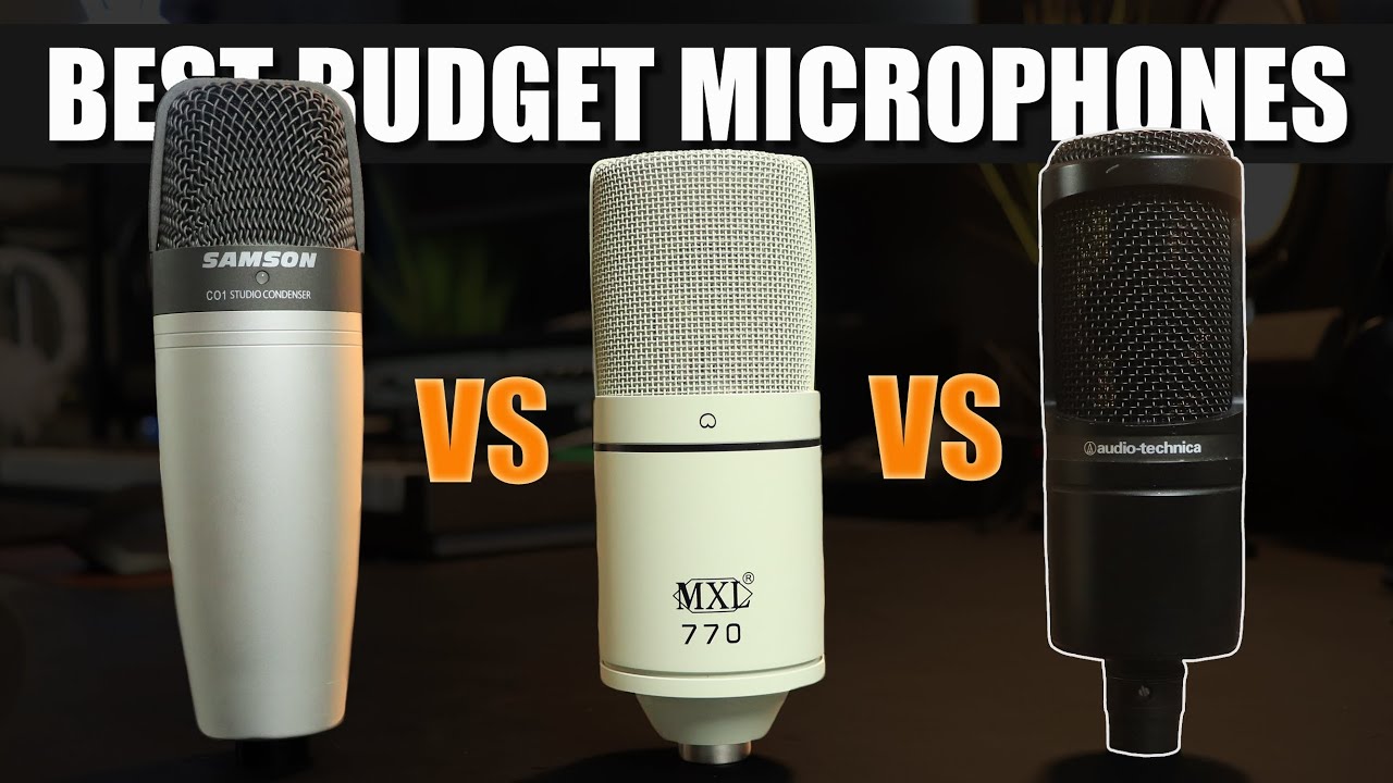 Best CHEAP Microphones For Vocals (2020) Top 3 Best Microphones Under