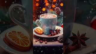 Relaxing Christmas Jazz Music in Cozy Christmas Ambience  #shorts #relaxing