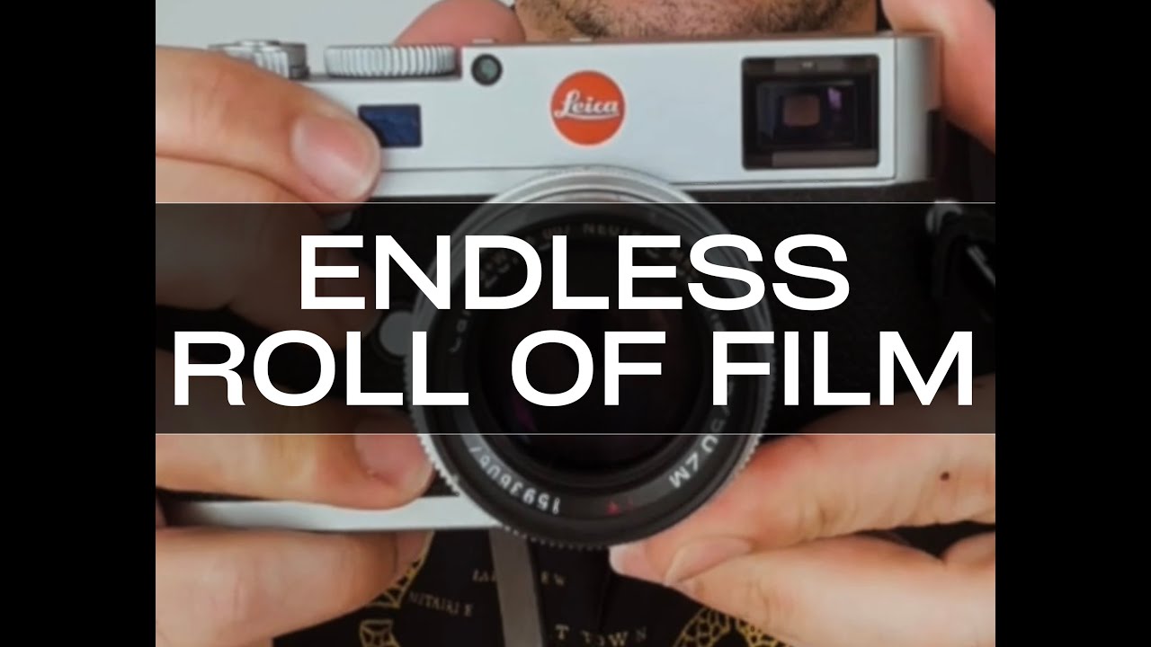 Endless Roll of Film. The most analog experience in a digital camera. 🔴