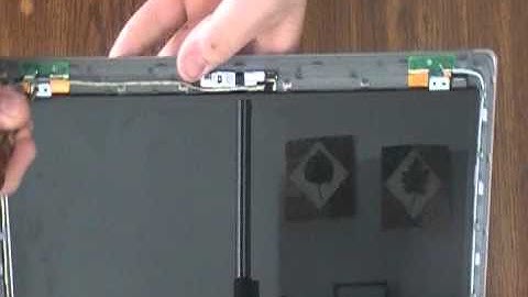 How to replace a laptop screen for a Toshiba Satellite Model P845 S4200