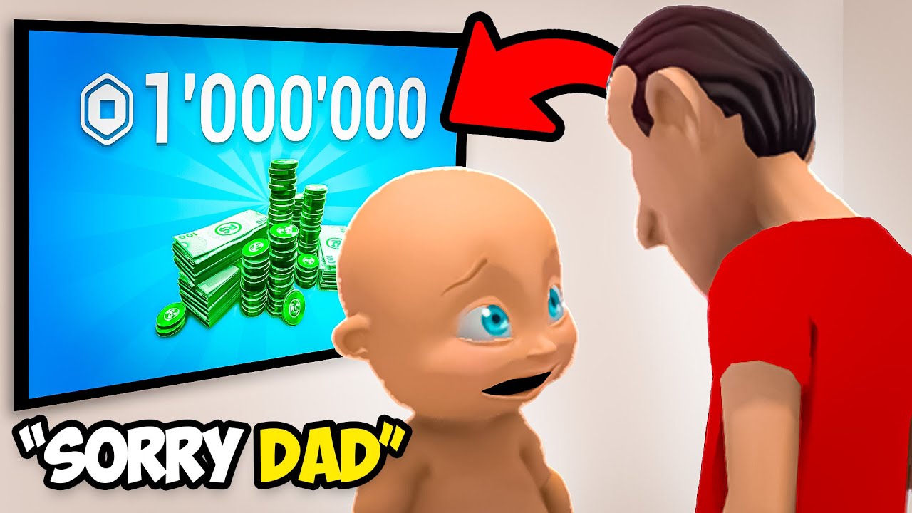 Baby STEALS DADS Credit Card!