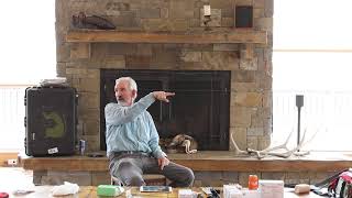 Brant Oswald teaches fly casting clinic